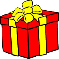 Giftbox Clip Art, Present Box