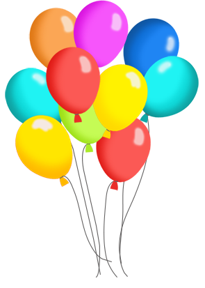 Birthday Balloons And Cake Clip Art Clipart Panda Free Clipart