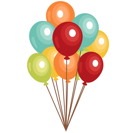 Birthday balloons clip art cl - Birthday Balloon Clipart