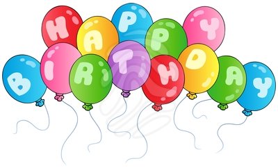 Birthday balloons free birthday clipart balloons muuf 2