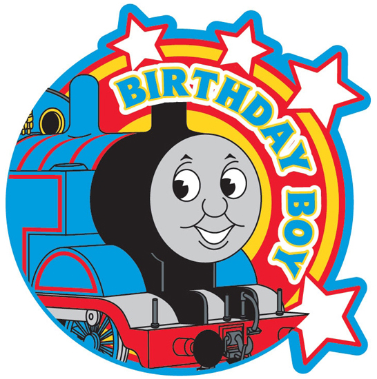 Birthday Boy Thomas The Train Clipart