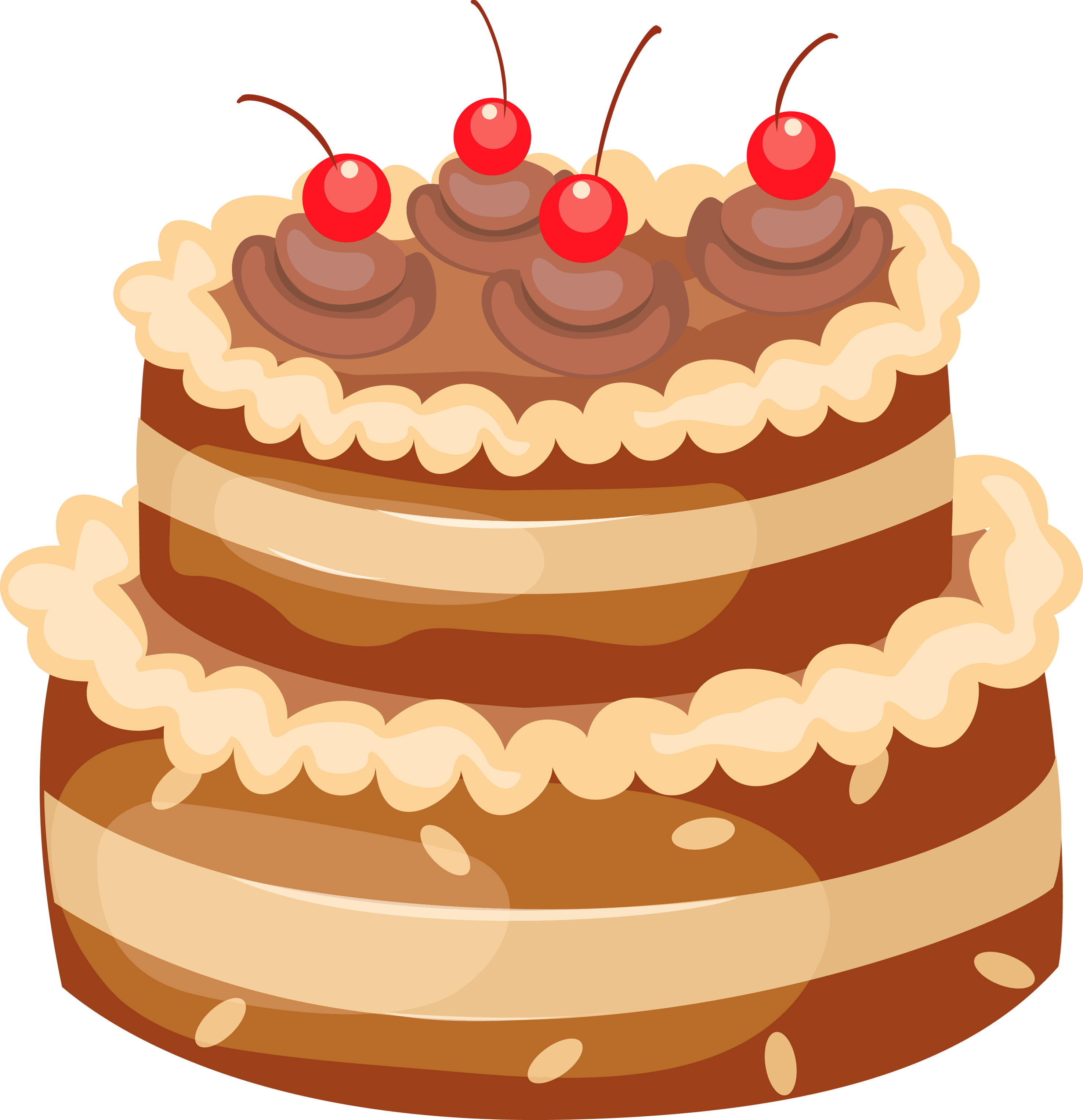 Birthday cake clip art free birthday cake clipart clipartcow