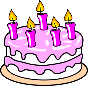 Birthday cake clip art free clipart images