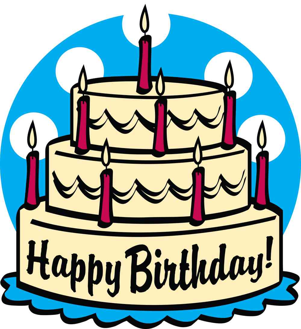 Birthday cake clipart - Clipart Birthday Cake