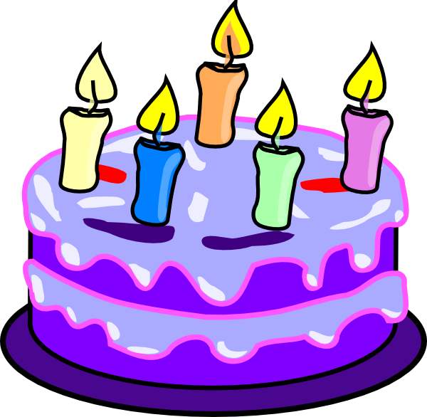 Birthday Cake Clipart Free .