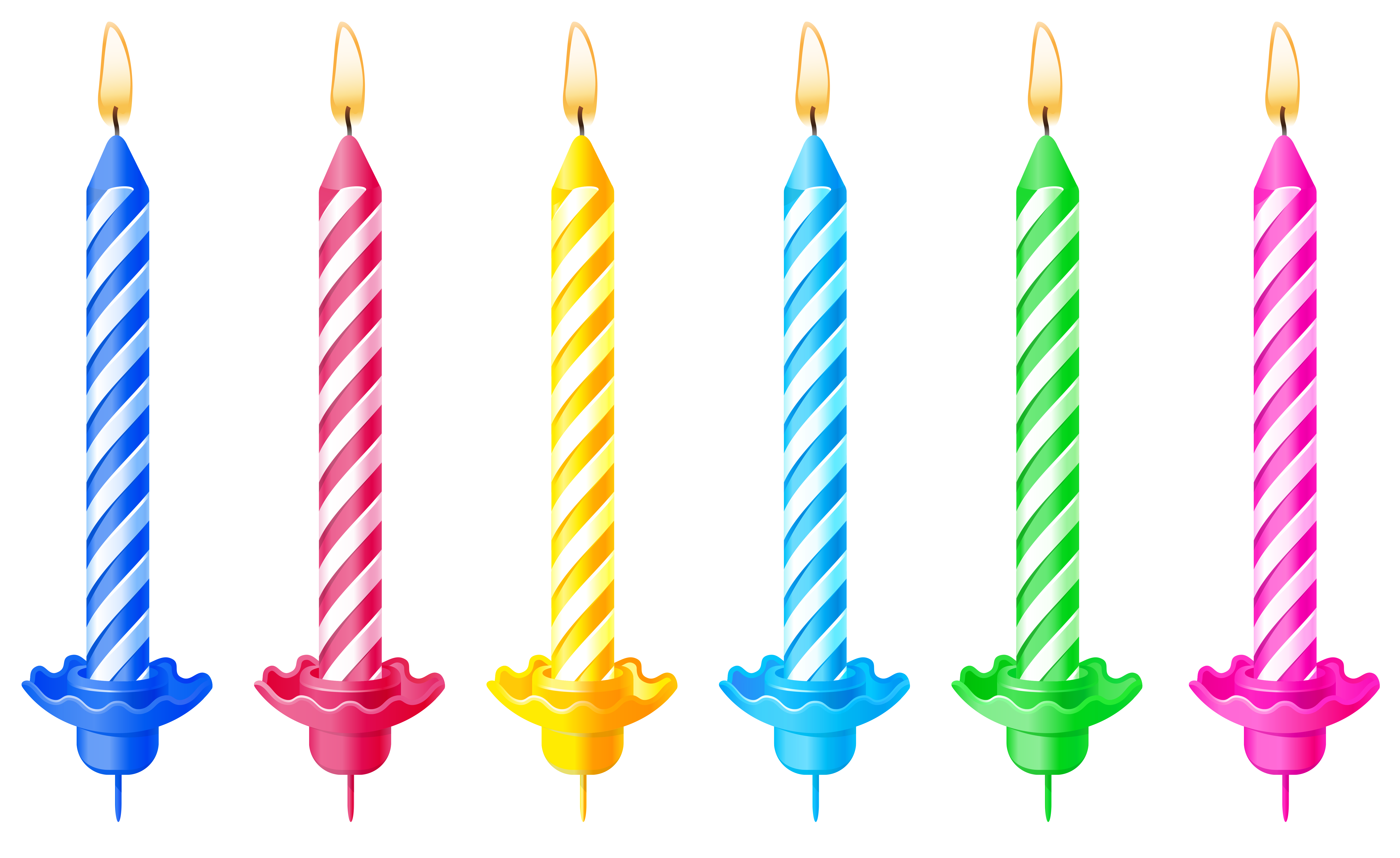 Birthday Candle Clipart u0026amp; Birthday Candle Clip Art Images .