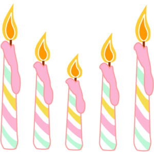 Birthday Candles Clipart Birt