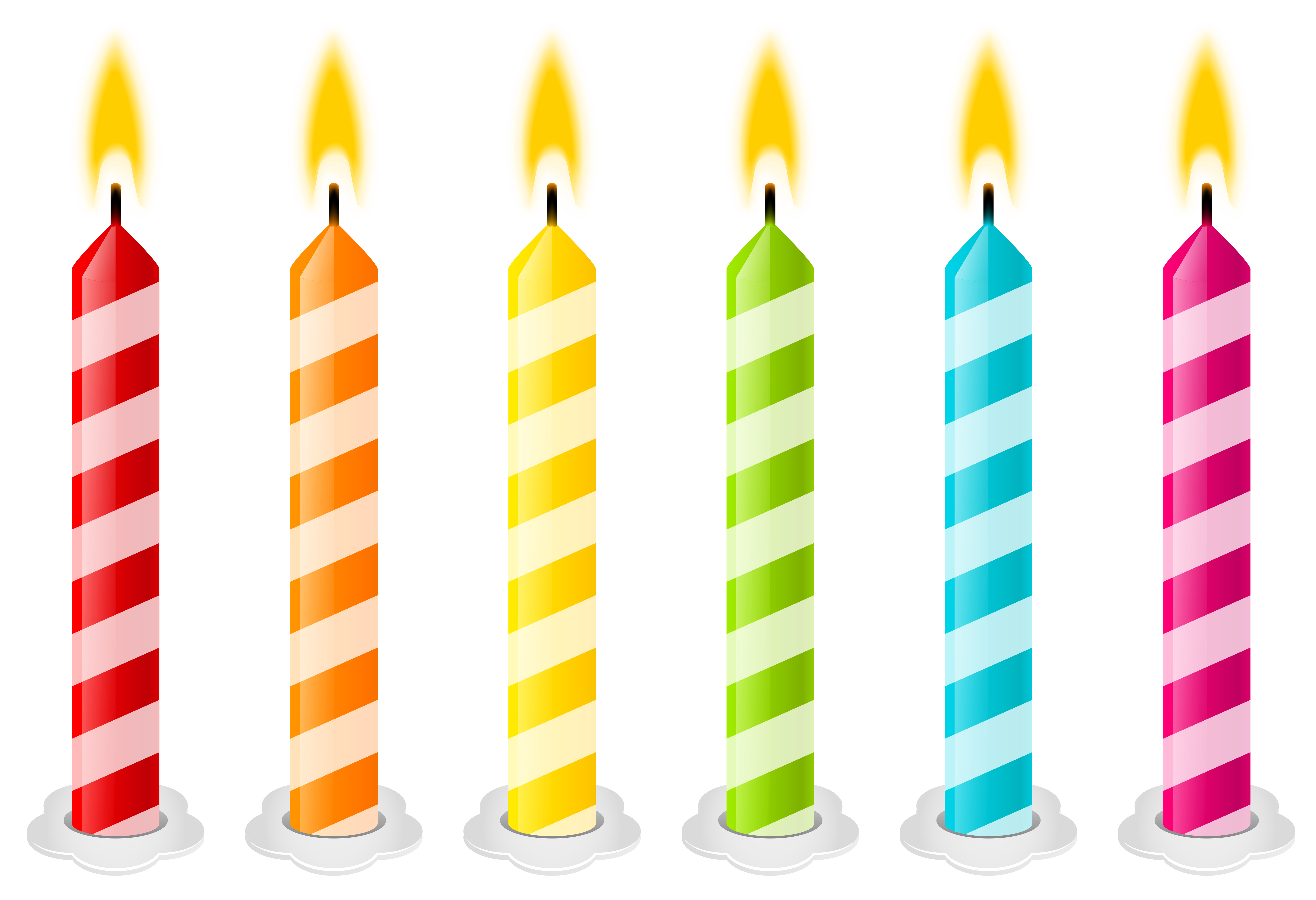 Image of birthday candle clip