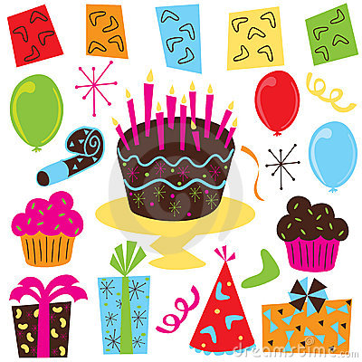Birthday Celebration Free . - Birthday Party Clip Art