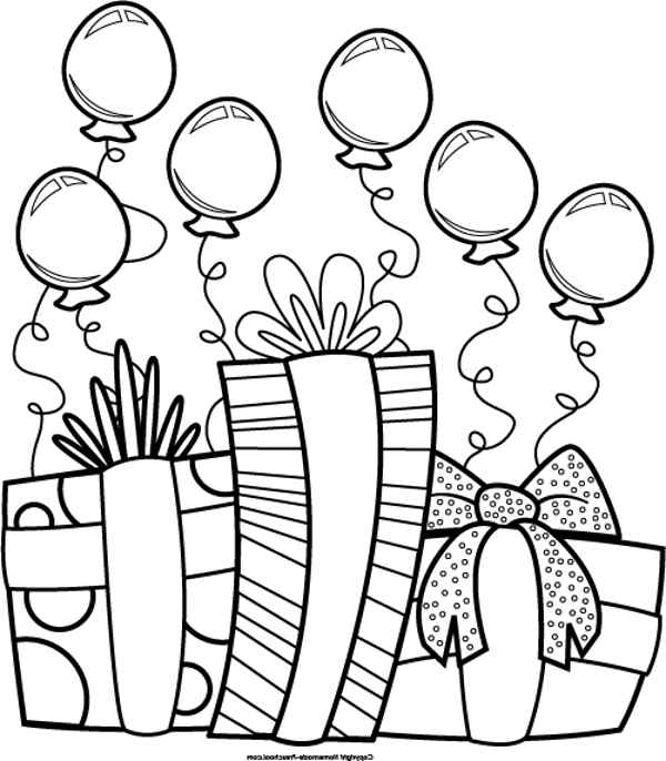 Birthday Balloon Bunch White