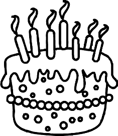 . hdclipartall.com Cake clipa - Birthday Clipart Black And White