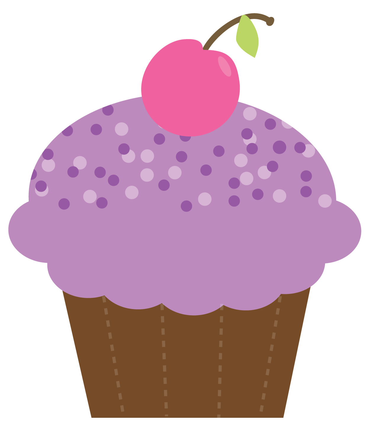 Birthday Cupcake Drawing - Birthday Cupcake Clip Art