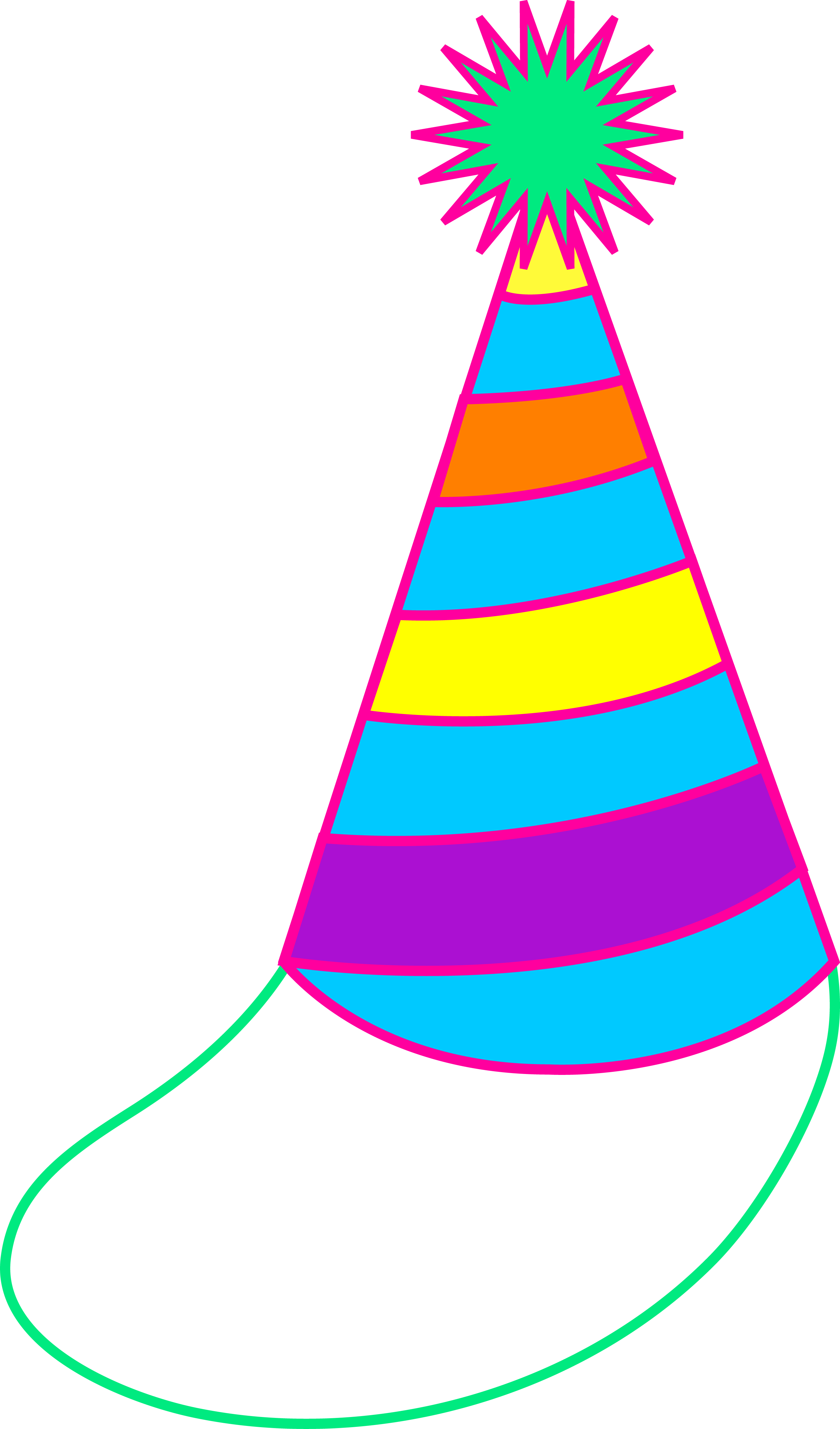 Birthday Hat Clipart #2414 - Birthday Hat Clipart