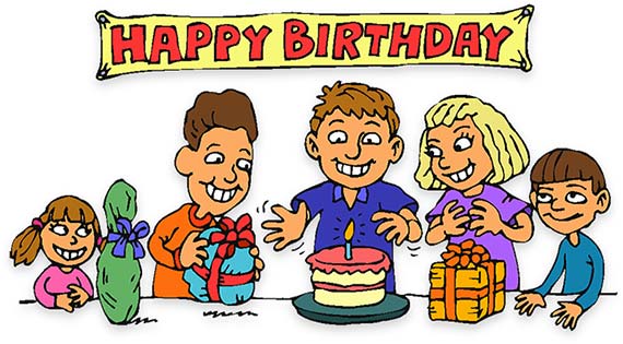 birthday party children - Birthday Party Clipart