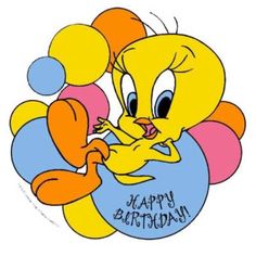Birthday Tweety Bird Clipart