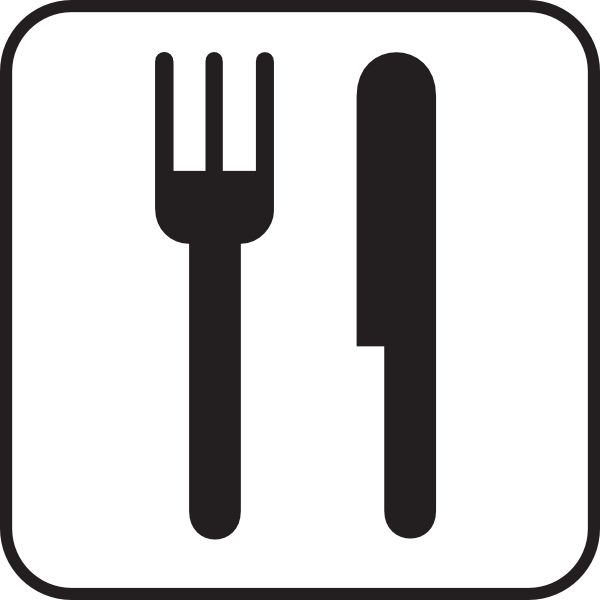 black fork clipart - Fork And Spoon Clip Art