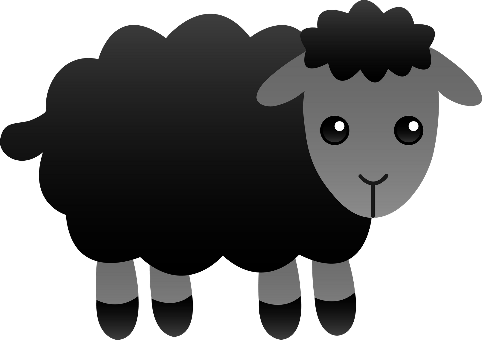 black sheep clipart - Black Sheep Clipart