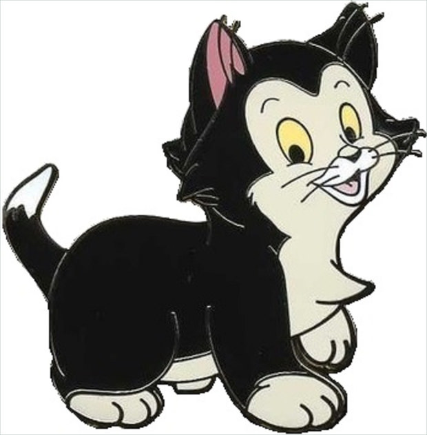 Black and White Cat Clipart - Clipart Cats