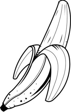 black and white fruit clipart - Google Search