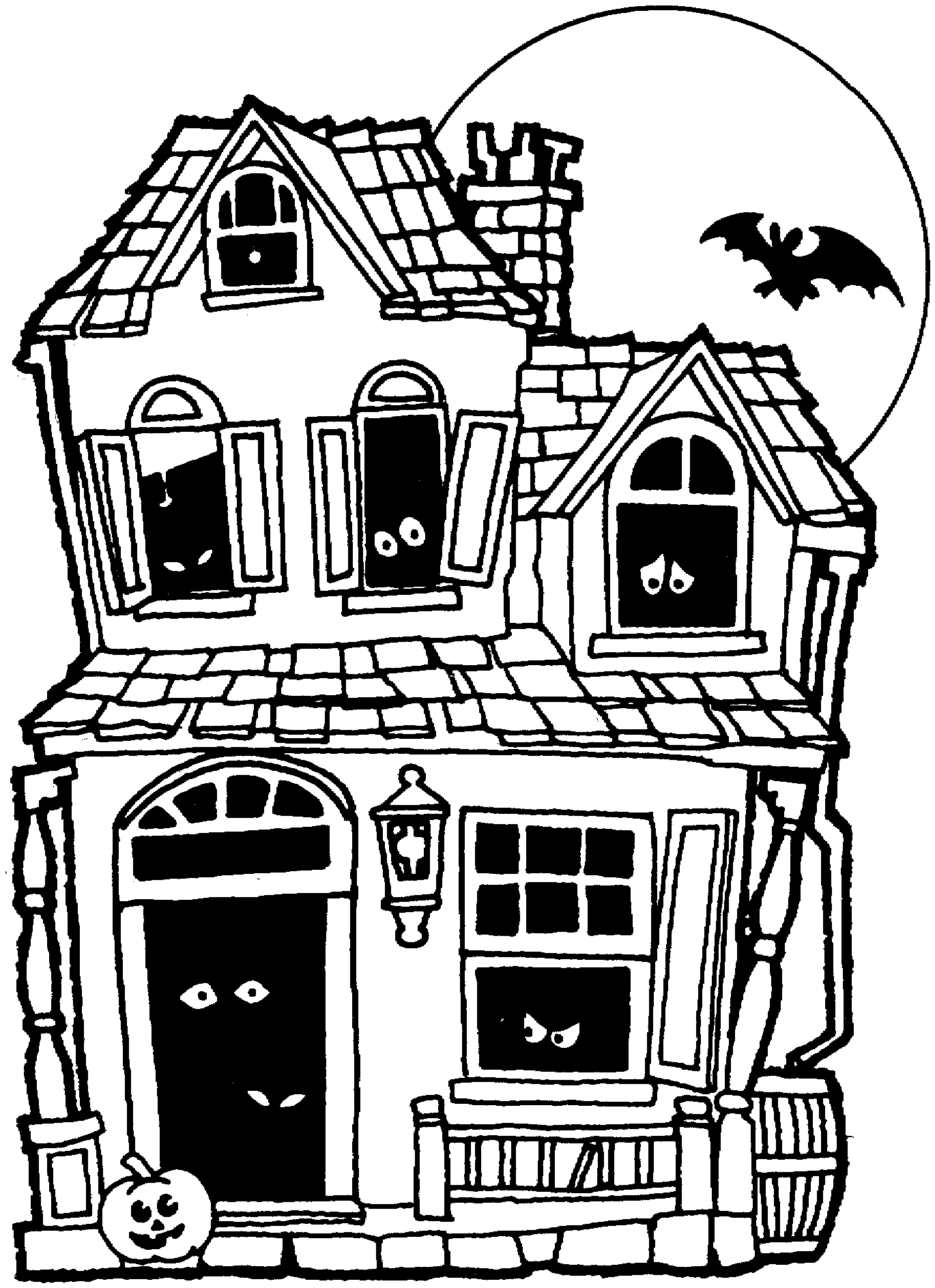 Black And White Halloween . - Halloween Black And White Clipart