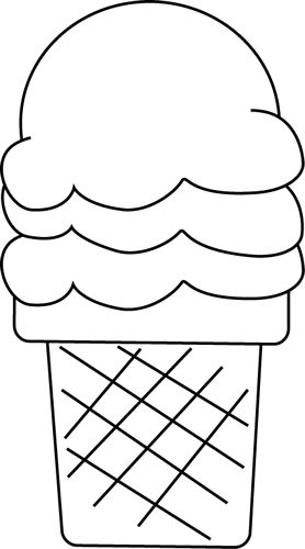 Black and White Ice Cream for .