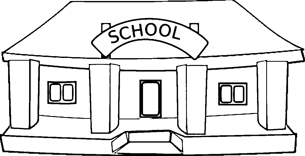 Clip Art School Building