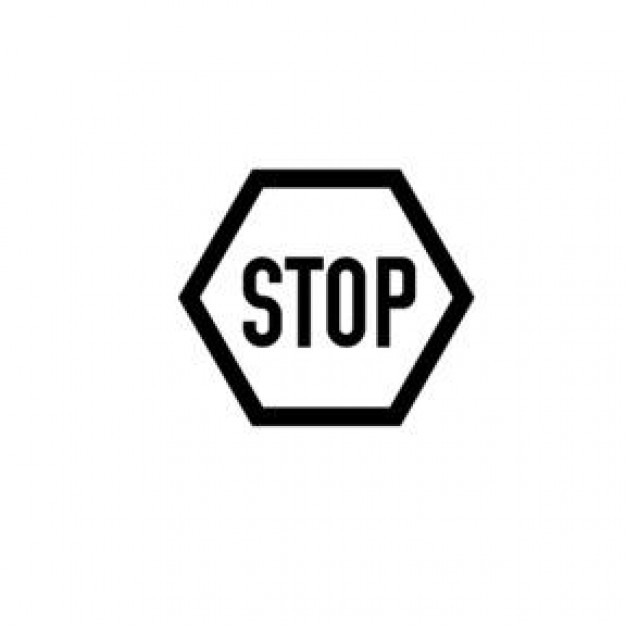 Black And White Stop Sign Icons Free Download