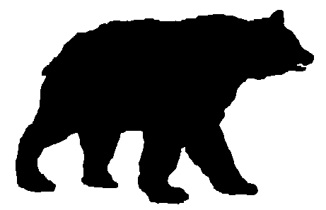 Black Bear Clipart Black And White Images Pictures Becuo