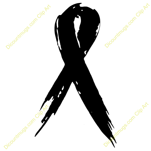 Black Cancer Ribbon Clip Art Quotes