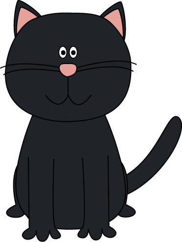 Black Cat - Clipart Of Cats