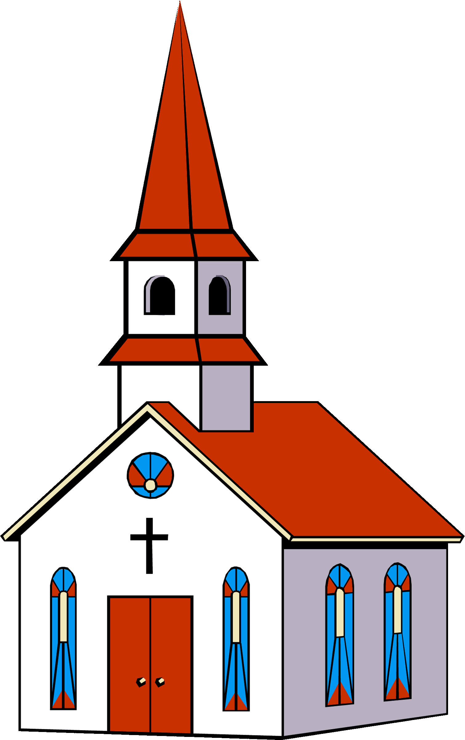 Black church clip art free cl - Church Clip Art Free