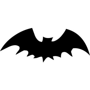 Black Flying Bats Halloween C - Bat Images Clip Art