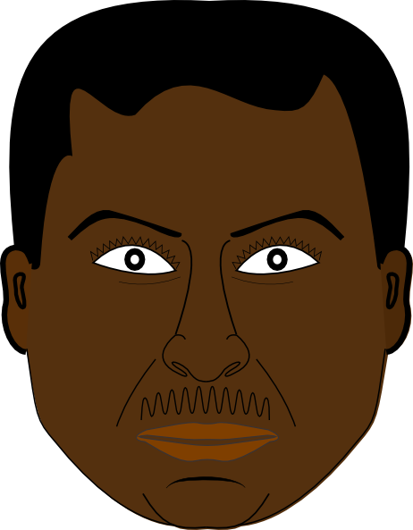 Black Man Clipart - clipartall; Man Face Clip Art - vector clip art online, royalty .