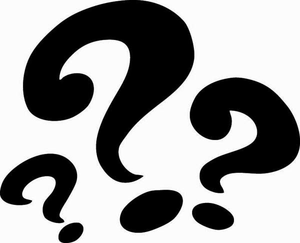 Moving Question Mark Clipart 