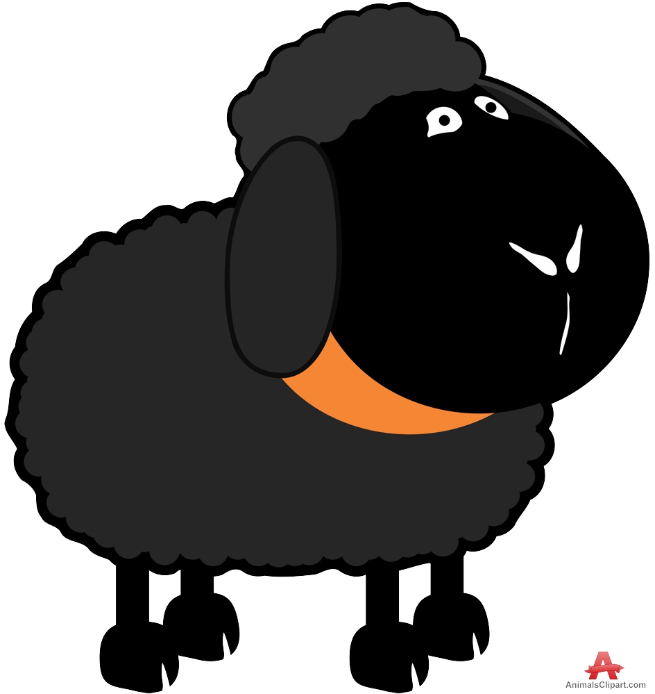 Black Sheep Clipart - Black Sheep Clipart