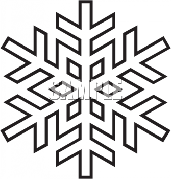 Black Snowflake Clipart Snowflake Black And Whiteblack And White