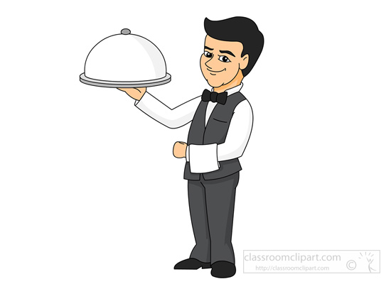 Waiter Clipart Png All The .
