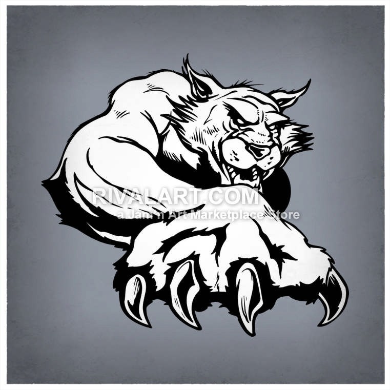 U Of K Wildcat Logo .