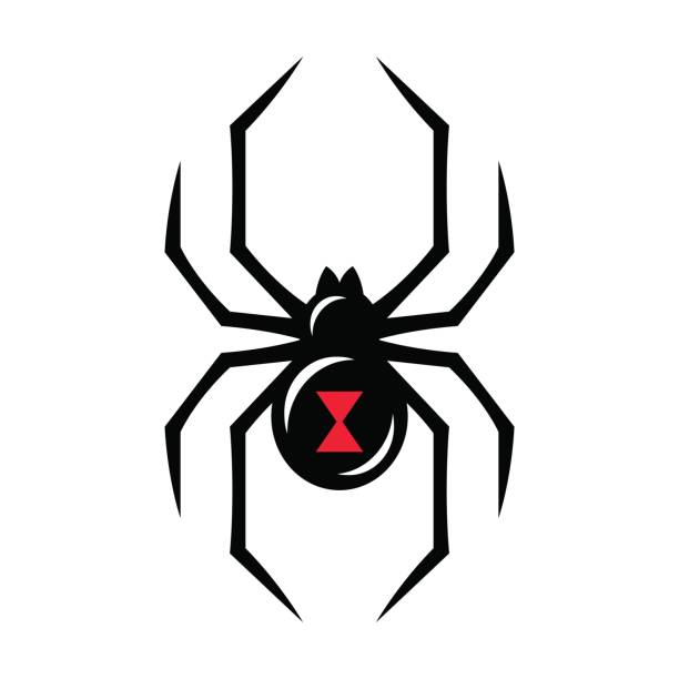 Black Widow Spider clip art