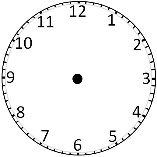Blank Clockface: Without Hands - ClipArt Best - ClipArt Best