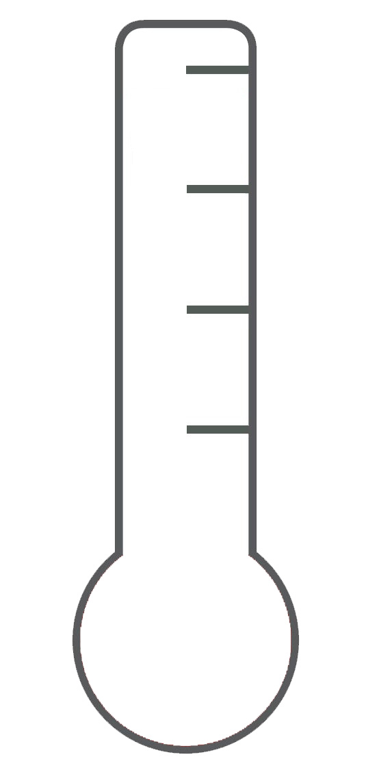 Blank Goal Thermometer Clipar - Blank Thermometer Clip Art