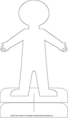 Blank Paper Doll Clipart - Paper Doll Clip Art