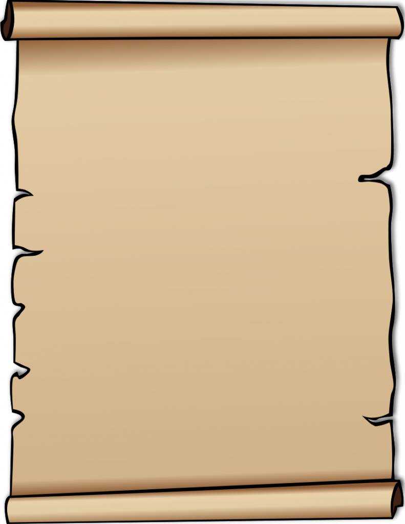 Blank scroll clipart top hd i - Scrolls Clip Art