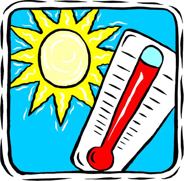 Blank thermometer clip art . - Thermometer Clip Art