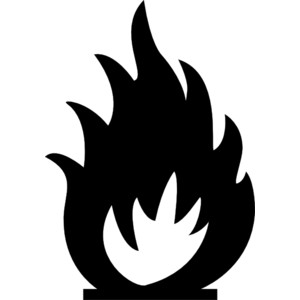 ... Fire Clipart Black And Wh