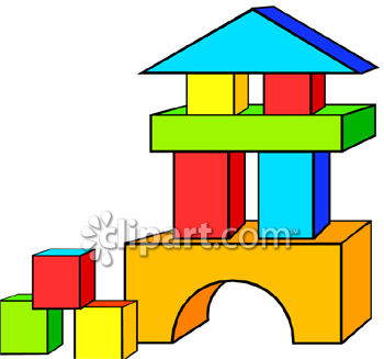 Building Blocks Clip Art Buil