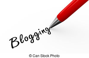 . ClipartLook.com 3d pen writing blogging - 3d render of pen writing blogging.