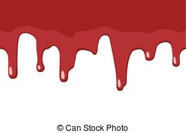 Dripping blood