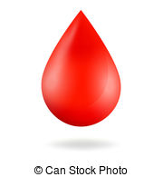 Blood Drop Clip Art Clipart B