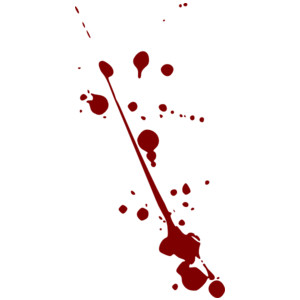 Blood Splatter clip art - Blood Splatter Clip Art